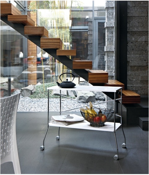 Flip Folding Trolley by Kartell Furniture Accessories